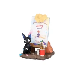 Décoration|Maison Ghibli Diorama Jiji Chevalet et calendrier - Kiki la petite sorcière