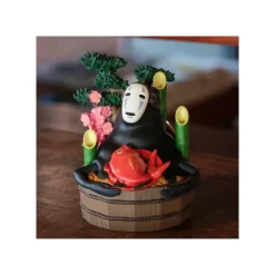 Décoration|Maison Ghibli Diorama No Face Bassine d’or et bambous - Le Voyage de Chihiro
