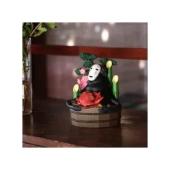 Décoration|Maison Ghibli Diorama No Face Bassine d’or et bambous - Le Voyage de Chihiro