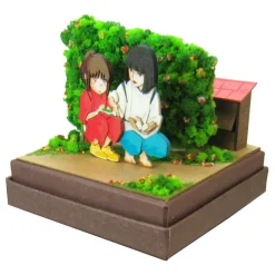 Loisirs Créatifs|Maison Ghibli Diorama papier Chihiro & Haku - Le Voyage de Chihiro