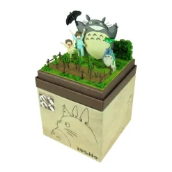 Loisirs Créatifs|Maison Ghibli Diorama papier Dondoko Dance - Mon Voisin Totoro