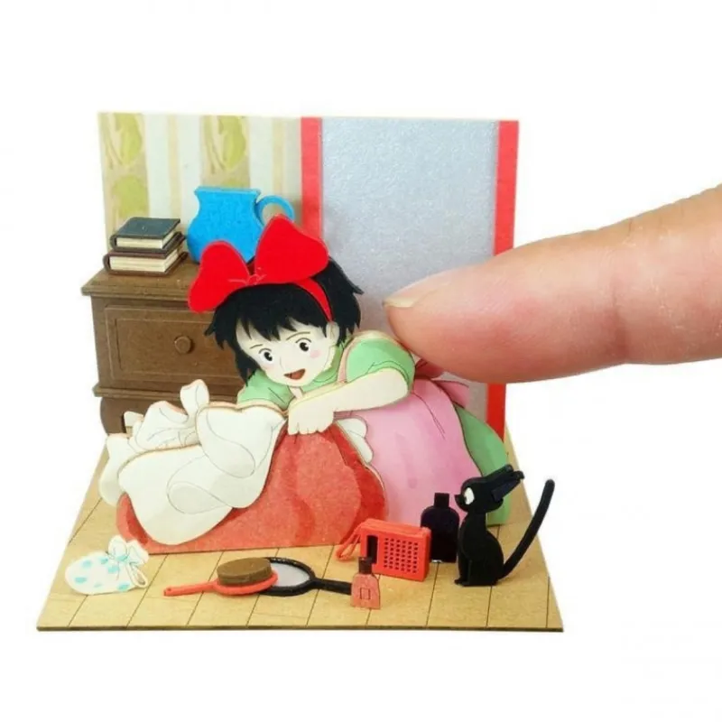 Loisirs Créatifs|Maison Ghibli Diorama papier Kiki s’envole - Kiki la petite sorcière
