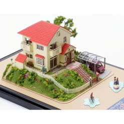 Loisirs Créatifs|Maison Ghibli Diorama papier Maison de Sosuke & Ponyo - Ponyo sur la falaise