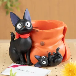 Décoration|Maison Ghibli Diorama Planter Jiji et sacoche - Kiki la petite sorcière