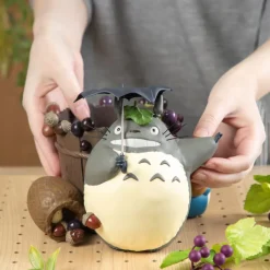 Décoration|Maison Ghibli Diorama Planter Tonneau de tous les Totoro - Mon Voisin Totoro