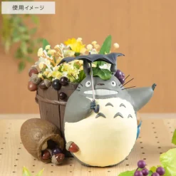 Décoration|Maison Ghibli Diorama Planter Tonneau de tous les Totoro - Mon Voisin Totoro