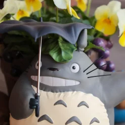 Décoration|Maison Ghibli Diorama Planter Tonneau de tous les Totoro - Mon Voisin Totoro