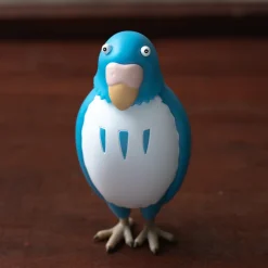 Jouets|Maison Ghibli Figurine Bobble head Perruche Bleue - Le Garçon et le Héron