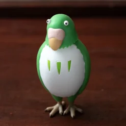 Jouets|Maison Ghibli Figurine Bobble head Perruche Verte - Le Garçon et le Héron