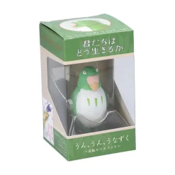 Jouets|Maison Ghibli Figurine Bobble head Perruche Verte - Le Garçon et le Héron