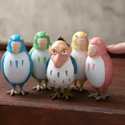 Jouets|Maison Ghibli Figurine Bobble head Perruche Verte - Le Garçon et le Héron