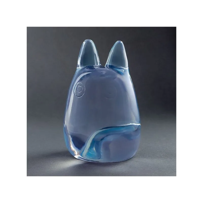 Statues|Maison Ghibli Figurine Cristal Arc En Ciel Totoro Blanc - Mon Voisin Totoro