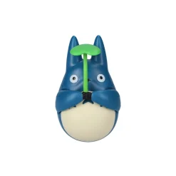 Jouets|Maison Ghibli Figurine Culbuto Totoro Bleu avec feuille - Mon Voisin Totoro