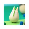 Jouets|Maison Ghibli Figurine Culbuto Totoro Blanc avec feuille - Mon Voisin Totoro