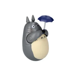 Jouets|Maison Ghibli Figurine Culbuto Totoro Gris Parapluie - Mon Voisin Totoro