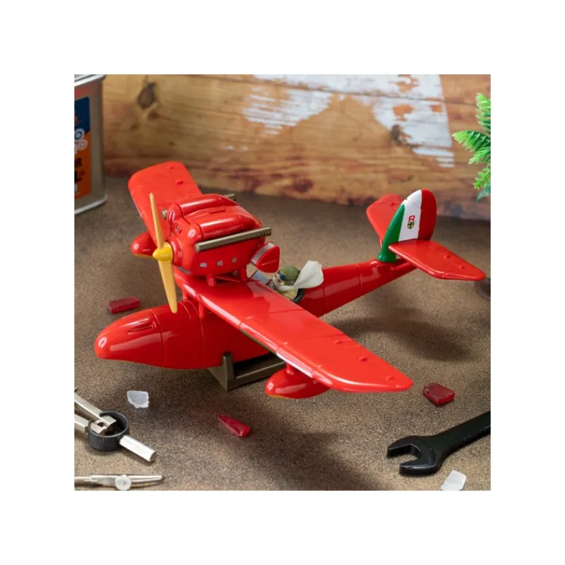 Jouets|Maison Ghibli Figurine Marco & Savoia - Porco Rosso