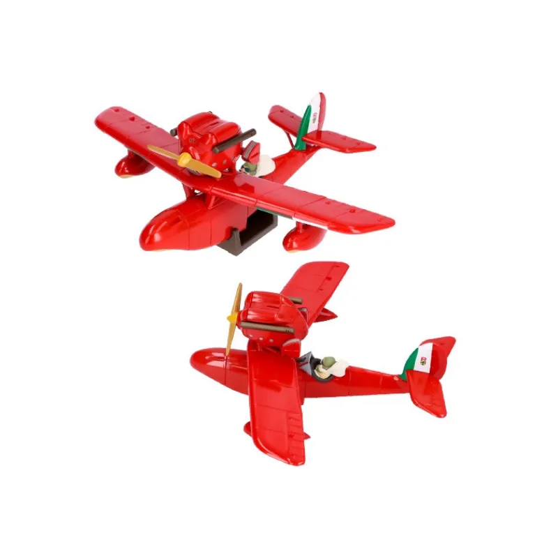 Jouets|Maison Ghibli Figurine Marco & Savoia - Porco Rosso