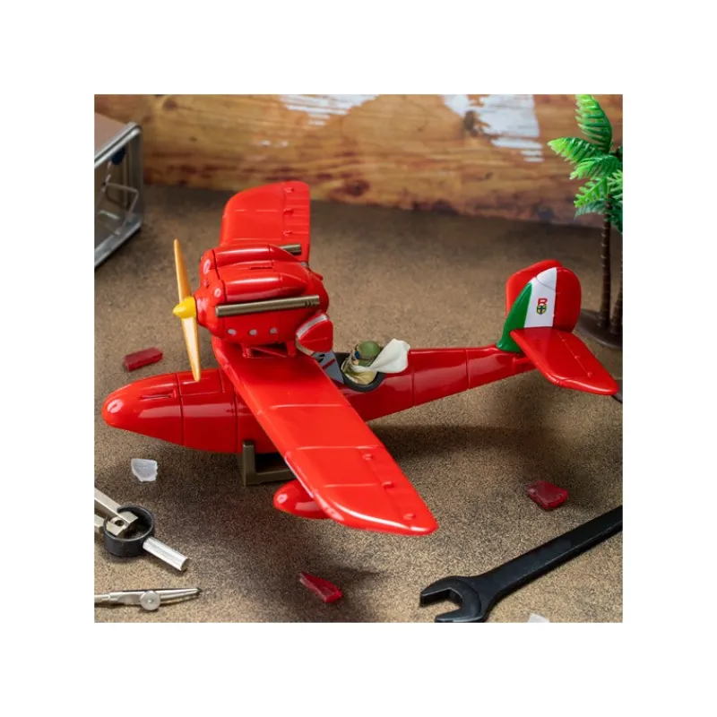 Jouets|Maison Ghibli Figurine Marco & Savoia - Porco Rosso