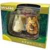 Jouets|Maison Ghibli Figurines Culbuto Totoro Blanc & Chatbus - Mon Voisin Totoro