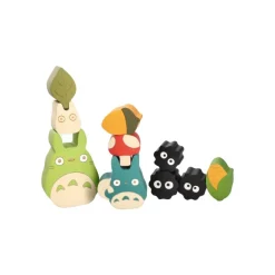 Jouets|Maison Ghibli Figurines en bois Totoro et Noiraudes - Mon Voisin Totoro