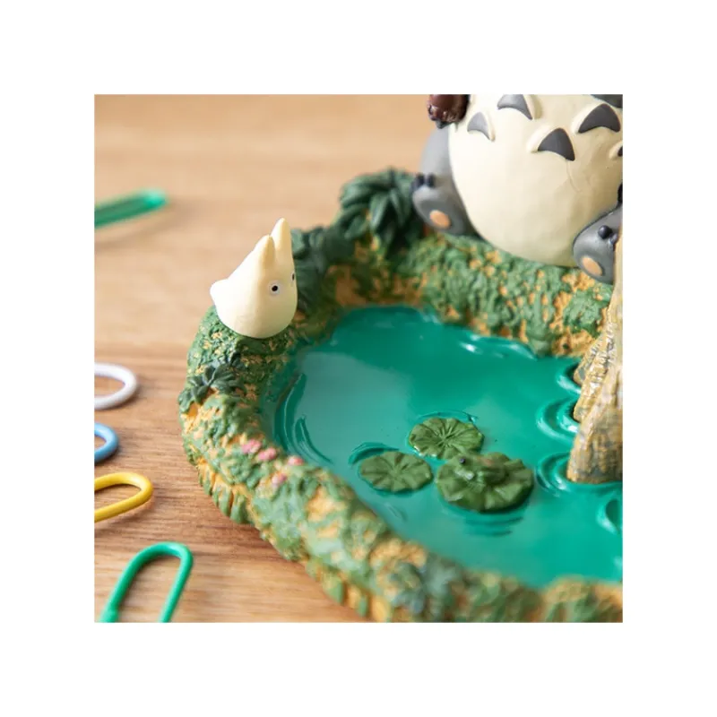 Boites À Bijoux|Maison Ghibli Figurines pot à crayon Totoro au bord de la marre - Mon Voisin Totoro