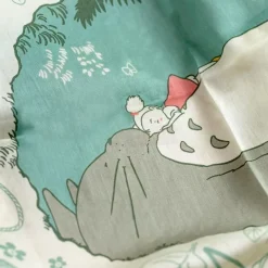 Textile|Maison Ghibli Grand mouchoir Mystérieuse rencontre 53x53 cm - Mon Voisin Totoro