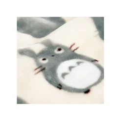 Linge De Maison|Maison Ghibli Grande couverture Silhouette Totoro Gris 200x140 cm - Mon Voisin Toto