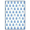 Linge De Maison|Maison Ghibli Grande couverture Silhouette Totoro Bleu 200x140 cm - Mon Voisin Toto