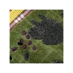 Linge De Maison|Maison Ghibli Grande serviette Vert Automne 60x120 cm - Mon Voisin Totoro