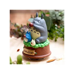 Boites À Musiques|Maison Ghibli Grande Statue Musicale Totoro joue de l’ocarina - Mon Voisin Totoro