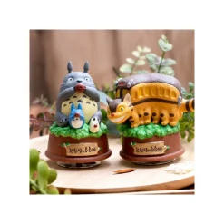 Boites À Musiques|Maison Ghibli Grande Statue Musicale Totoro joue de l’ocarina - Mon Voisin Totoro