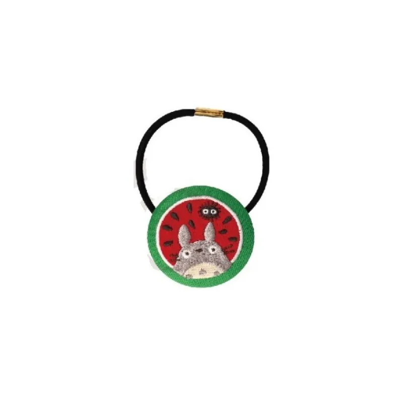 Accessoires|Maison Ghibli Élastique à Cheveux Brodé Pastèque - Mon Voisin Totoro