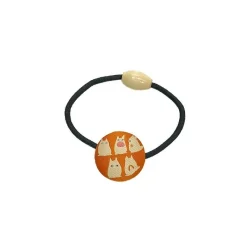 Accessoires|Maison Ghibli Élastique à Cheveux Plein de Totoro Blanc - Mon Voisin Totoro