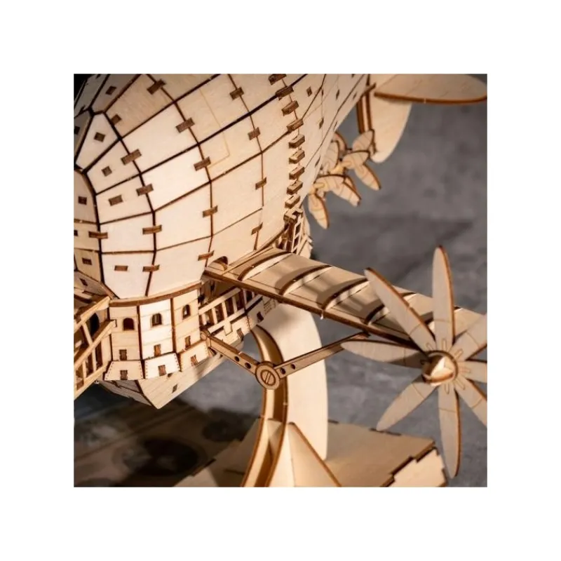 Loisirs Créatifs|Maison Ghibli Maquette en bois Kigumi Tiger Moth - Le Château dans le ciel