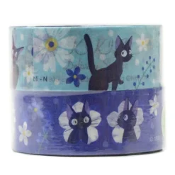 Petit Matériel|Maison Ghibli Masking Tape Jiji Motifs Fleurs - KKiki la petite sorcière