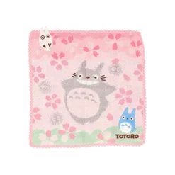 Linge De Maison|Maison Ghibli Mini serviette Cerisiers en fleurs 25x25cm - Mon voisinTotoro