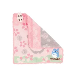 Linge De Maison|Maison Ghibli Mini serviette Cerisiers en fleurs 25x25cm - Mon voisinTotoro
