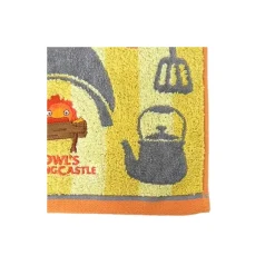 Linge De Maison|Maison Ghibli Mini Serviette Cuisine de Calcifer 34x36 cm - Le Château ambulant
