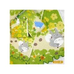 Linge De Maison|Maison Ghibli Mini Serviette Fleurs Jaunes 25x25 cm - Mon voisin Totoro