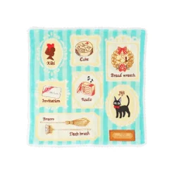 Linge De Maison|Maison Ghibli Mini Serviette Galerie de tableaux 25x25 cm - Kiki la petite sorcière