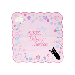 Linge De Maison|Maison Ghibli Mini Serviette Jiji Et Lily 25x25cm - Kiki la petite sorcière