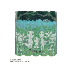 Linge De Maison|Maison Ghibli Mini Serviette Kodama 34x36 cm - Princesse Mononoké