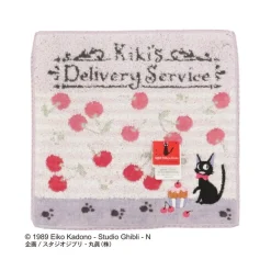 Linge De Maison|Maison Ghibli Mini Serviette L’heure du Goûter 23×23cm - Kiki la petite sorcière