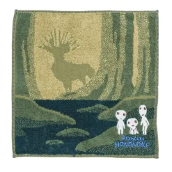 Linge De Maison|Maison Ghibli Mini Serviette Ombre du Dieu Cerf 25x25 cm - Princesse Mononoké