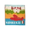 Linge De Maison|Maison Ghibli Mini Serviette Savoia S.21 34x36 cm - Porco Rosso