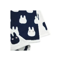 Linge De Maison|Maison Ghibli Mini Serviette Silhouette Totoro Blanc 33x36 cm - Mon Voisin Totoro