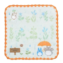 Linge De Maison|Maison Ghibli Mini Serviette Sous la pluie 25x25 cm - Mon Voisin Totoro