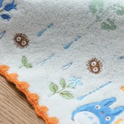 Linge De Maison|Maison Ghibli Mini Serviette Sous la pluie 25x25 cm - Mon Voisin Totoro