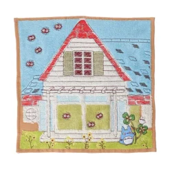 Linge De Maison|Maison Ghibli Mini serviette Totoro & Maison de Kusakabe 25x25 cm - Mon VoisinTotor