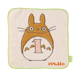 Linge De Maison|Maison Ghibli Mini Serviette Totoro anniversaire 1 25x25 cm - Mon Voisin Totoro